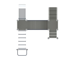 Детская игровая площадка Карапуз Граффити ДИК 1.001.05-03 Н=750, фото 5