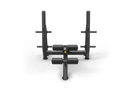 Олимпийская скамья с отрицательным углом наклона Spirit SP-4211, фото 2