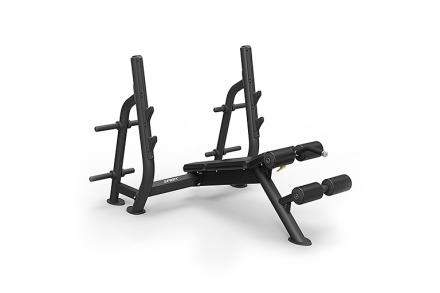 Олимпийская скамья с отрицательным углом наклона Spirit SP-4211, фото 1