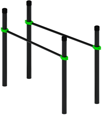 Воркаут ЛОВ 108 зеленый ВТ 102.09-02, фото 1