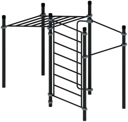 Воркаут ЛОВ 89 серый ВТ 101.12-03, фото 1