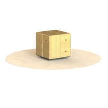 Сиденье Песочный кубик