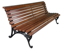 Скамейка Алушта, Сосна 1,5 м Скамейка Алушта, Сосна 1,5 м