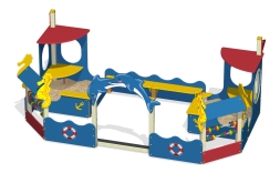 Песочный дворик ПС-88 для детской площадки, фото 1 Песочный дворик ПС-88 для детской площадки, фото 1