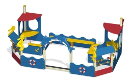 Песочный дворик ПС-88 для детской площадки, фото 2 Песочный дворик ПС-88 для детской площадки, фото 2