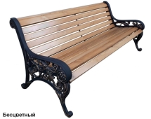 Скамейка парковая Ренессанс, Лиственница 0,6 м Скамейка парковая Ренессанс, Лиственница 0,6 м