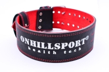 Пояс для пауэрлифтинга 100 мм, со скобой, двухслойный Пояс для пауэрлифтинга 100 мм, со скобой, двухслойный