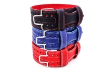 Пояс для пауэрлифтинга 100 мм, со скобой, двухслойный Пояс для пауэрлифтинга 100 мм, со скобой, двухслойный