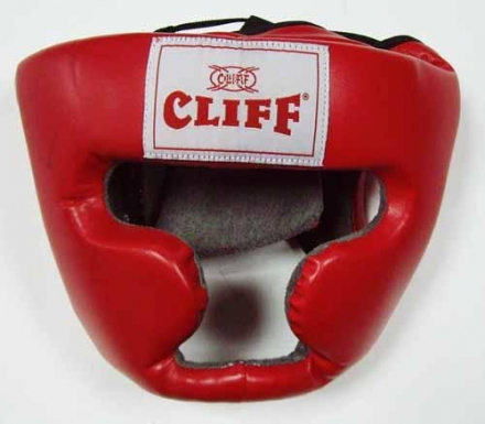 Шлем боксерский CLIFF закрытый (DX) красный р.2XL, фото 1