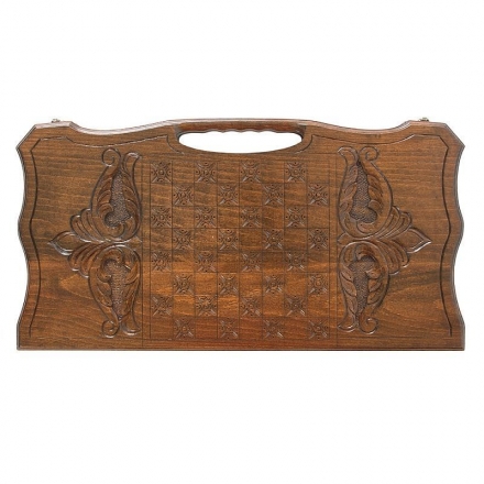 Нарды резные &quot;Три богатыря&quot;, с ручкой, Haleyan, фото 2