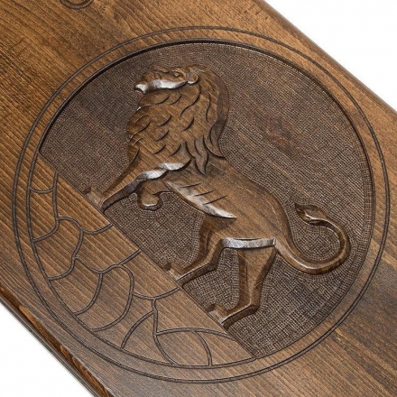 Нарды резные &quot;Лев&quot; 60, Zakaryan, фото 2