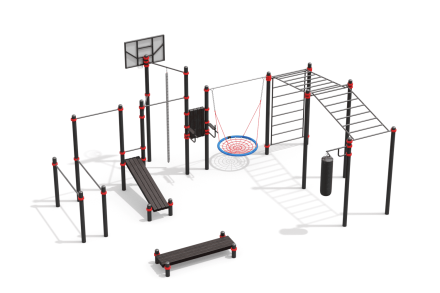 Воркаут площадка по проекту WP-053/20 &quot;Люторецкое&quot;, фото 1