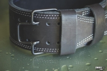 Пояс для пауэрлифтинга 100 мм, со скобой, трехслойный Пояс для пауэрлифтинга 100 мм, со скобой, трехслойный