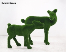 Топиари композиция олени, Мама и Малыш - газон Deluxe/Deluxe Green