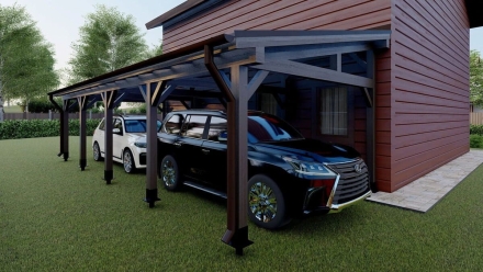 Навес для машин ОТТО Несущий каркас, фото 1