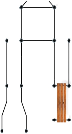 Воркаут ЛОВ 108 серый ВТ 102.13-03, фото 5