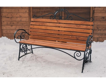 Скамейка TORUDA кованая «Франция» 2 м, фото 1