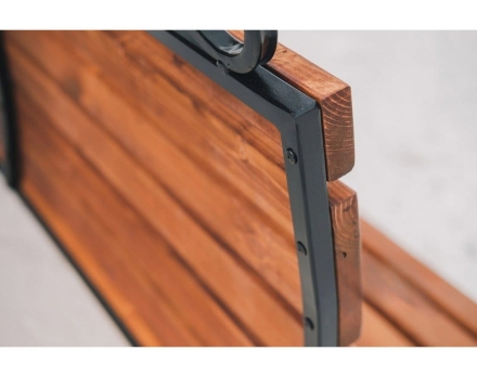 Скамейка TORUDA кованая «Франция» 2 м, фото 6