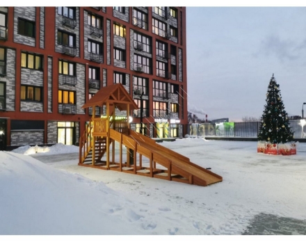 Зимняя деревянная горка TORUDA Север-5 (скат 5 м), фото 1