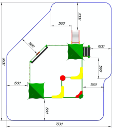 Песочный дворик Лесная поляна ПС-09 с горкой для детской площадки, фото 4 Песочный дворик Лесная поляна ПС-09 с горкой для детской площадки, фото 4
