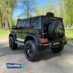 Электромобиль Mercedes-Benz AMG G63 k999kk 4WD черный, фото 2