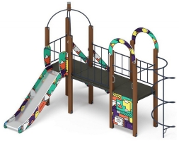 Детская игровая площадка Навина Н 1200 ДИК 2.09.03-02, фото 1