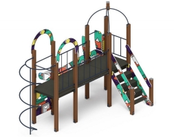 Детская игровая площадка Навина Н 1200 ДИК 2.09.03-02, фото 3