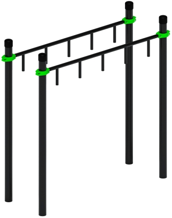 Воркаут ЛОВ 89 зеленый ВТ 101.10-02, фото 1