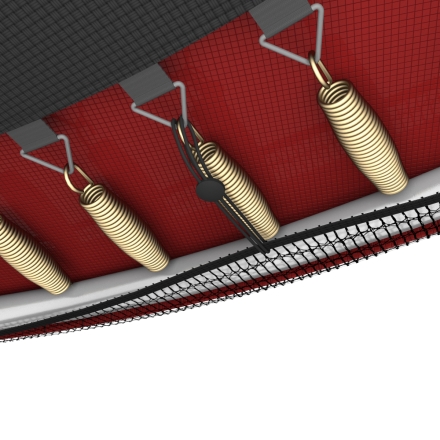 Батут Unix line Simple 8 ft Color (outside) с защитной сеткой, фото 5