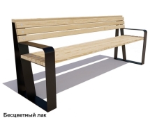 Скамейка уличная Отдых, Сосна 1,8 м Скамейка уличная Отдых, Сосна 1,8 м