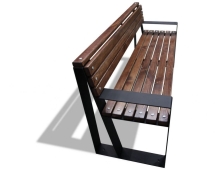 Скамейка уличная Отдых, Сосна 1,8 м Скамейка уличная Отдых, Сосна 1,8 м