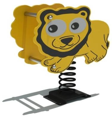 Качалка на пружине Лев КНП-092 для детской площадки, фото 1