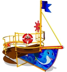 Игровой макет Катерок ИМ088 для детских площадок