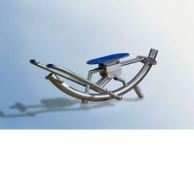 Гребной тренажер из нержавеющей стали УТЭ-052 