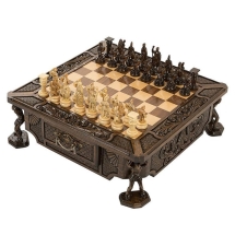 Шахматы резные в ларце &quot;Атлант&quot;, Haleyan