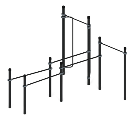 Воркаут ЛОВ 89 серый ВТ 101.16-03, фото 3