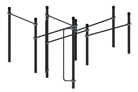 Воркаут ЛОВ 89 серый ВТ 101.16-03, фото 2