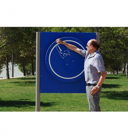 УТИп-052 Тренажер для пожилых Руль, фото 7