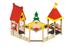 Песочный дворик Белоснежка ПС-31 без горки для детской площадки, фото 1 Песочный дворик Белоснежка ПС-31 без горки для детской площадки, фото 1