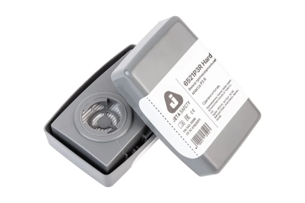 Фильтр в пластиковом корпусе противоаэрозольный класса P3 R, 128 шт Jeta Safety 8523-box, фото 1