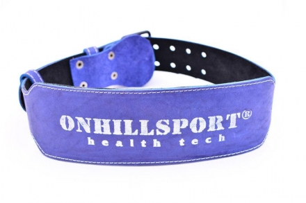 Пояс атлетический узкий однослойный Onhillsport, фото 22