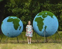 Топиари глобус, d=160 см - газон Eco