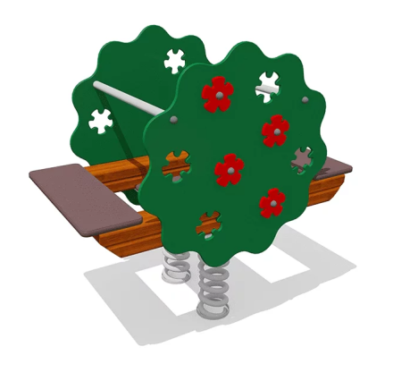 Качалка-балансир 2-х местный ВСТ 5243 для детской площадки, фото 1