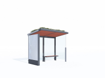 Aureo AE210b-ZS павильон остановочный