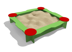 Песочница Куличики ВСТ 5651 для детской площадки, фото 2 Песочница Куличики ВСТ 5651 для детской площадки, фото 2