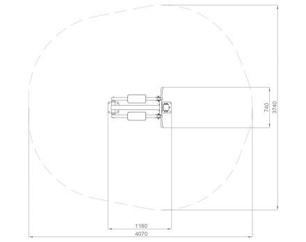 Уличный тренажер Эллиптический FO-04.01, фото 5