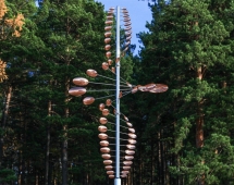 Медная скульптура Торнадо Стандартный размер