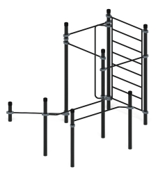 Воркаут ЛОВ 108 серый ВТ 102.15-03, фото 4