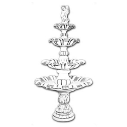 Фонтан скульптурный &quot;Мальчик с рыбкой&quot; артикул 753