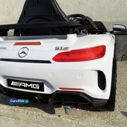 Электромобиль Mercedes-Benz GTR AMG BBH-0005 белый, фото 5